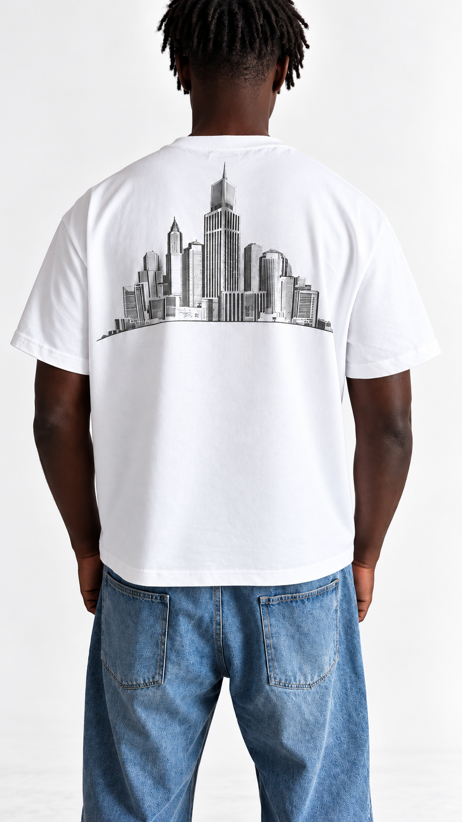 White Castade tee