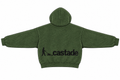 GRASS HOODED ZIPPER