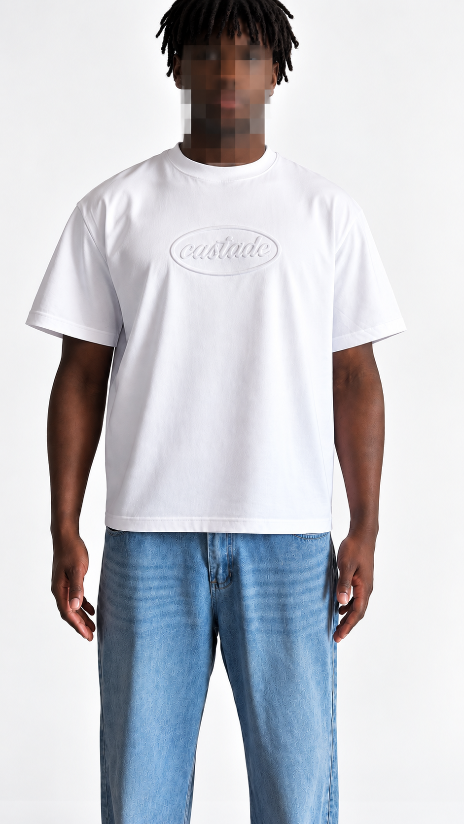 White Castade tee